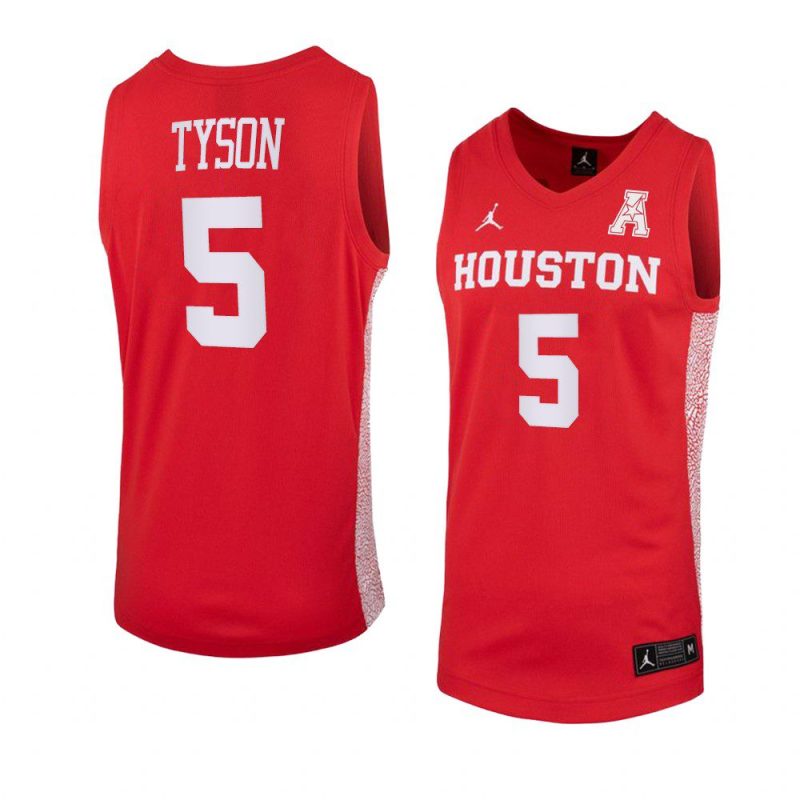 cameron tyson jordan brand jersey basketball red