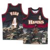 camo hawks spud webb woodland camo men's jersey