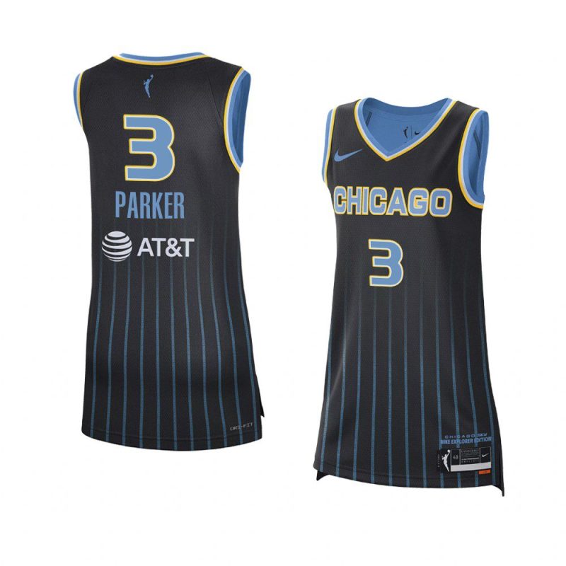 candace parker jersey explorer edition black 2021