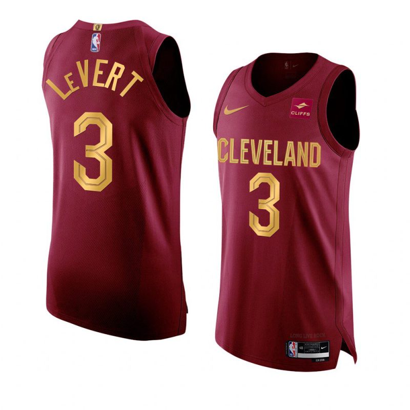 caris levert 2022 23cavaliers jersey icon editionauthentic wine