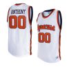 carmelo anthony original retro jersey college basketball white