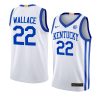 cason wallace elite basketball jersey home white 2022 23