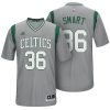 celtics 36 marcus smart parquet pride new swingman jersey grey