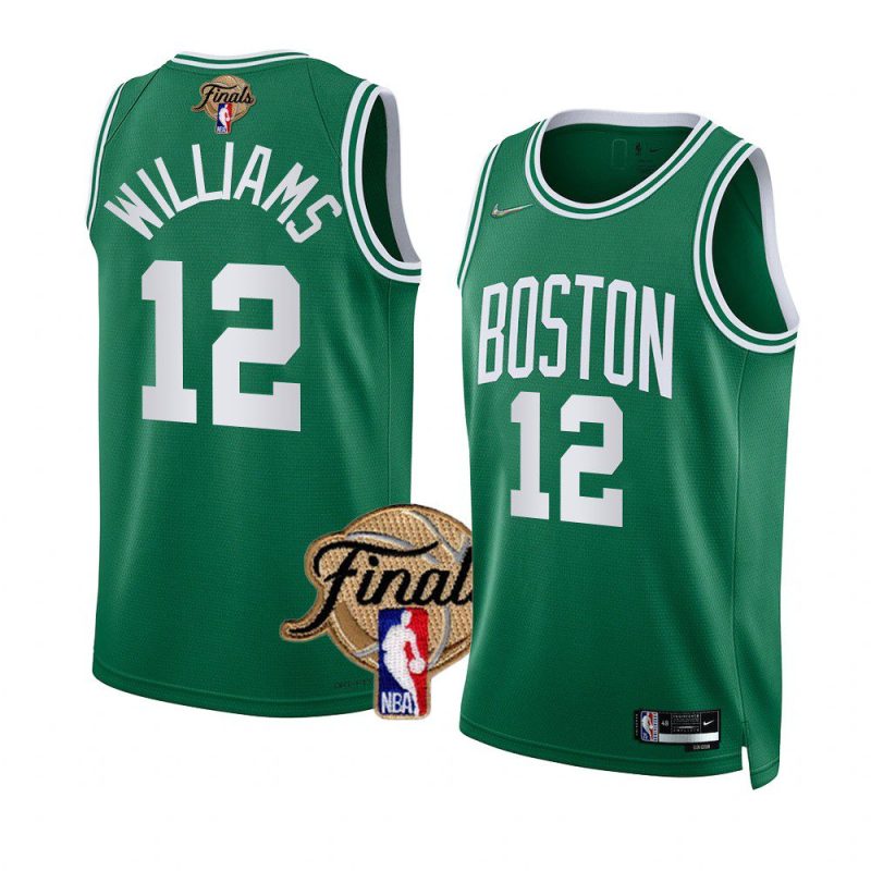 celtics grant williams 2022 nba finals greenicon jersey