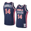 charles barkley home jersey authentic navy