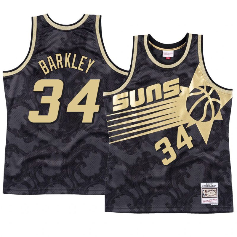 charles barkley jersey black toile black