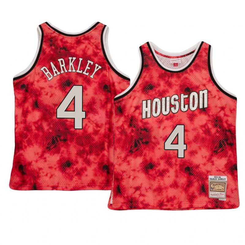 charles barkley jersey galaxy red