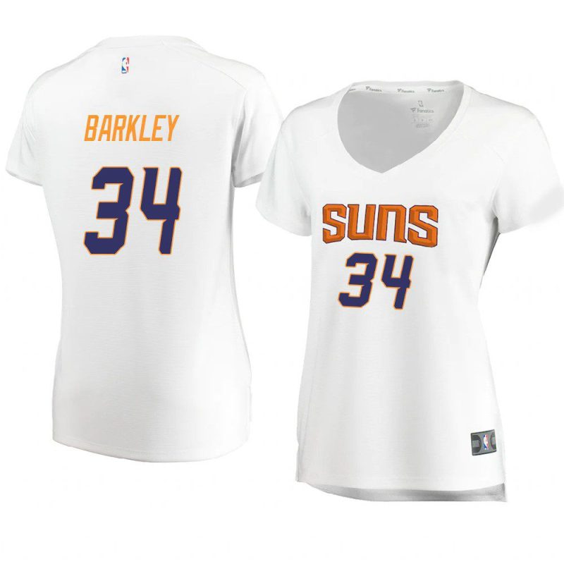 charles barkley women's jersey association edition white 2021