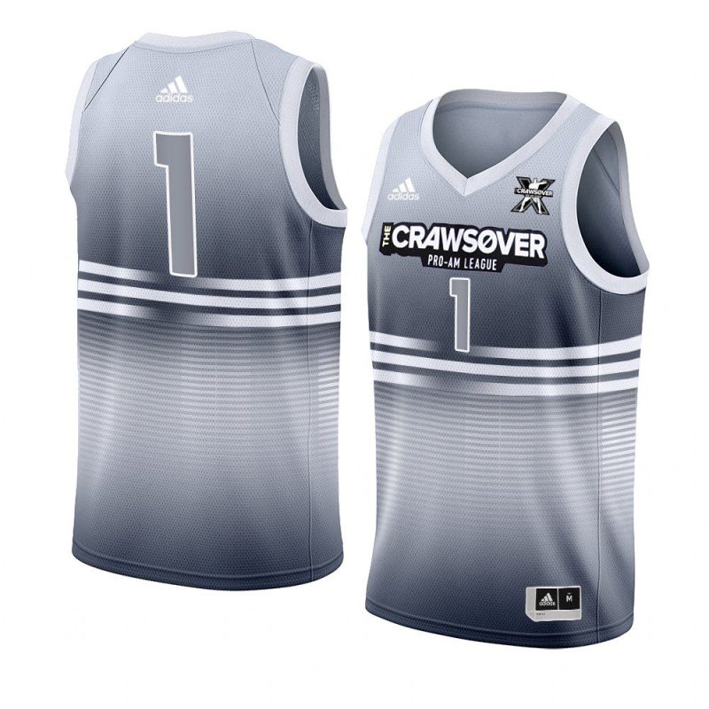 chet holmgren seattle jersey 2022the crawsover pro am gray