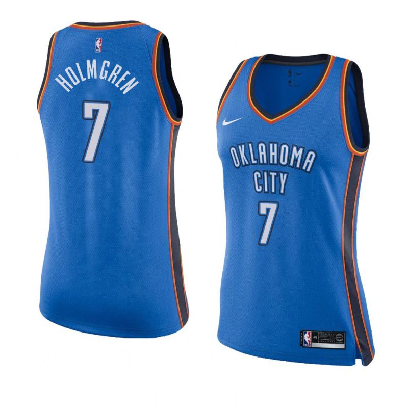 chet holmgren thunderjersey icon edition blue