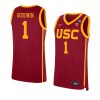 chevez goodwin replica jersey college basketball red