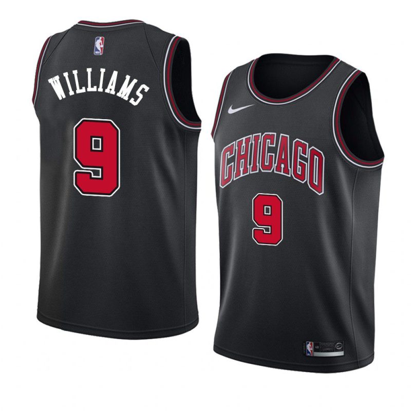 chicago bulls patrick williams black statement jersey