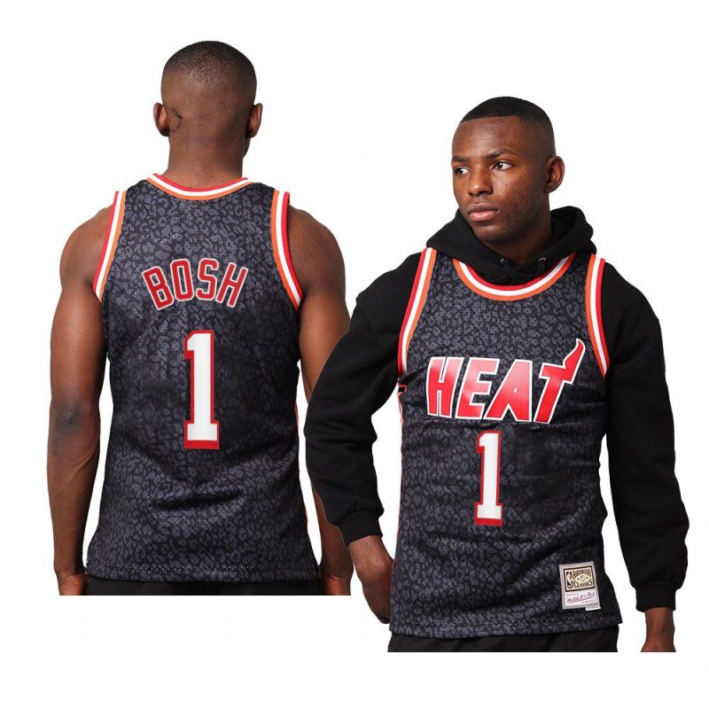 chris bosh jersey wild life black