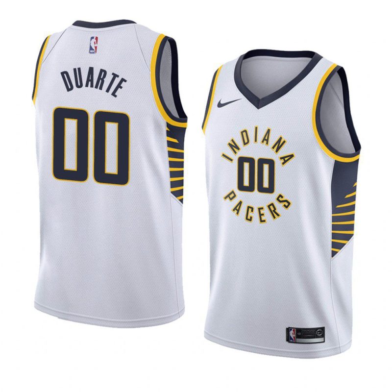 chris duarte jersey nba draft white 2021