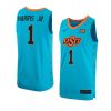 chris harris jr. alternate replica jersey basketball turquoise