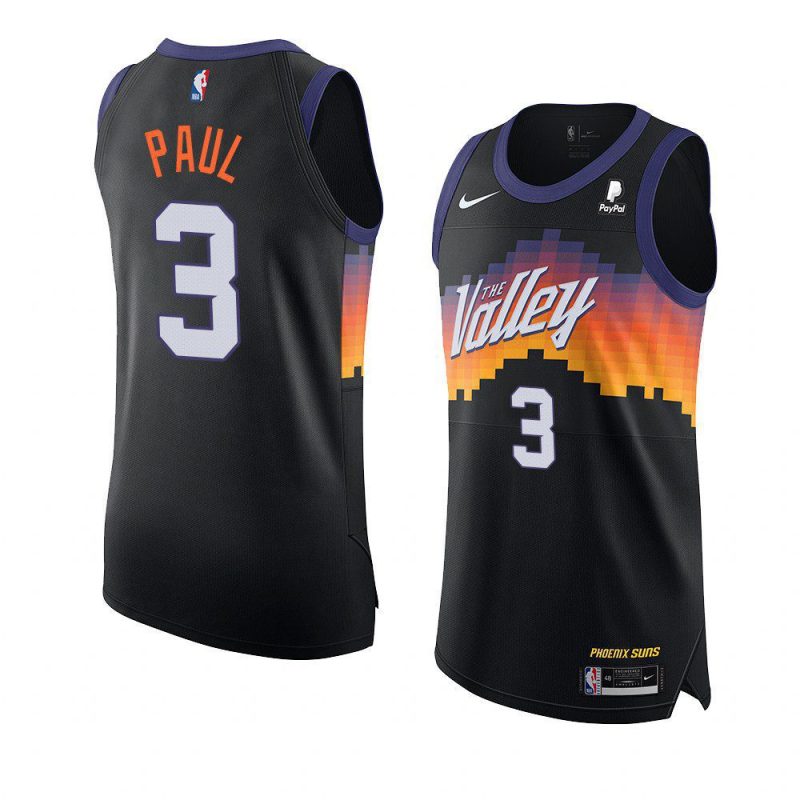 chris paul black city edition jersey