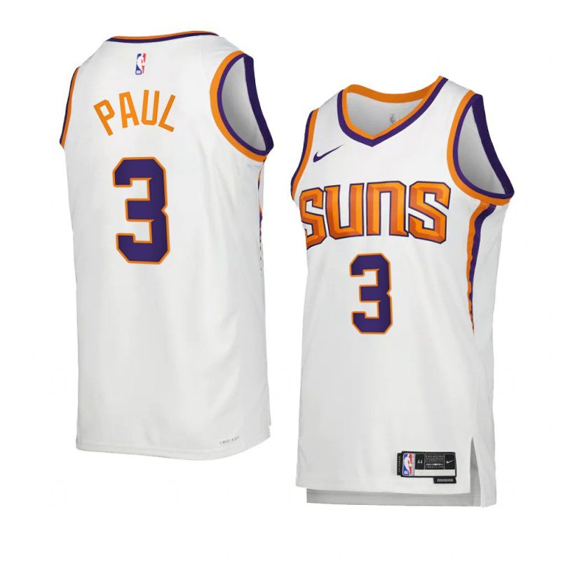 chris paul sunsjersey 2022 23association edition whiteswingman