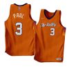 chris paul sunsjersey 2022 23earned edition orange