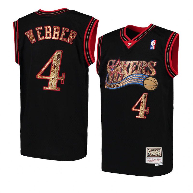 chris webber jersey python skin hwc black