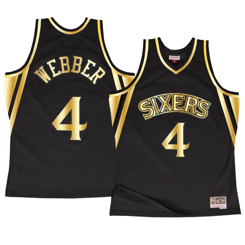 chris webber jersey throwback 90s black