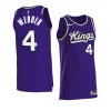 chris webber kingsjersey 2023 24icon edition purpleswingman