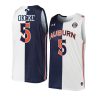 chuma okeke split limited jersey college basketball navy white