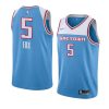 city blue de'aaron fox 2018 19 menjersey