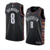 city edition black spencer dinwiddie 2018 19 men'sjersey