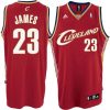 cleveland cavaliers 23 lebron james revolution 30 swingman road jersey