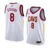 cleveland cavaliers lamar stevens white association jersey