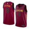 cleveland cavaliers lamar stevens wine icon jersey