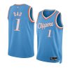 clippers no.1 dad jersey 2022 fathers day gift blue