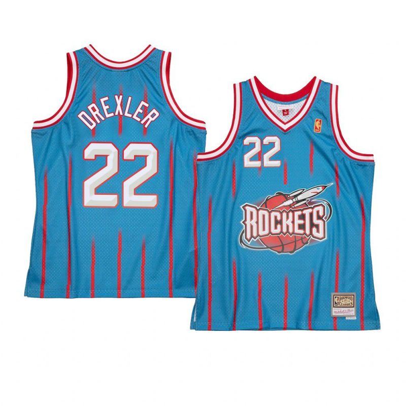 clyde drexler jersey reload 2.0 light blue