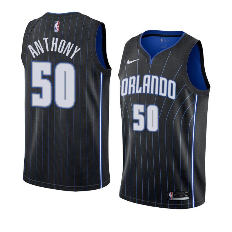 cole anthony jersey statement edition black