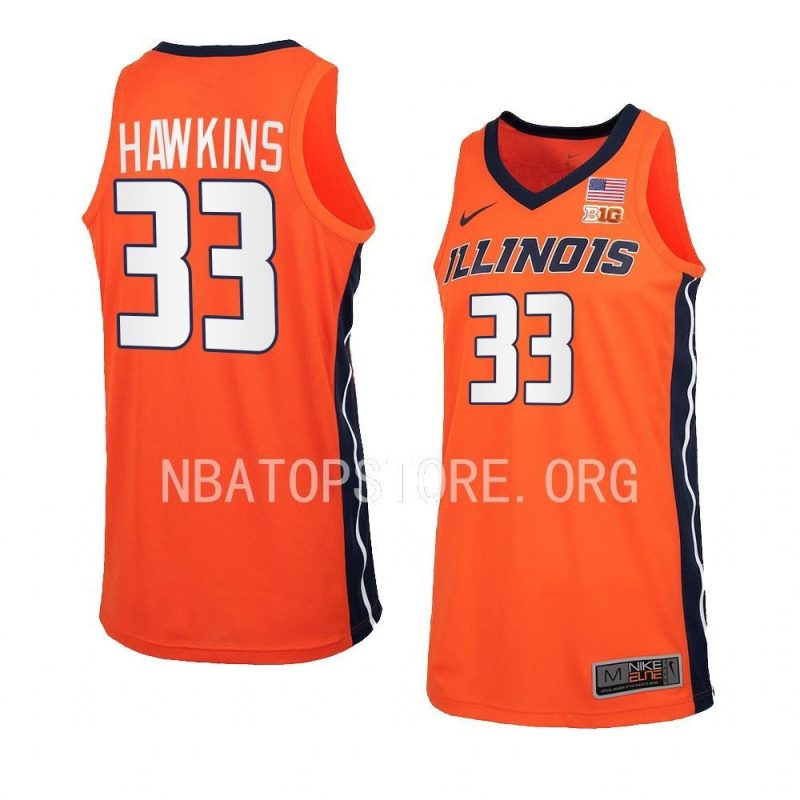 coleman hawkins jersey replica basketball orange 2022 23