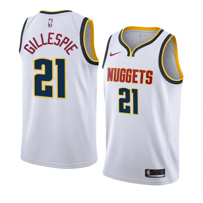 collin gillespie nuggets association edition white villanova jersey