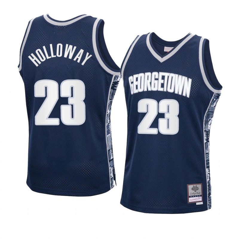 collin holloway dri fit swingman jersey vintange navy