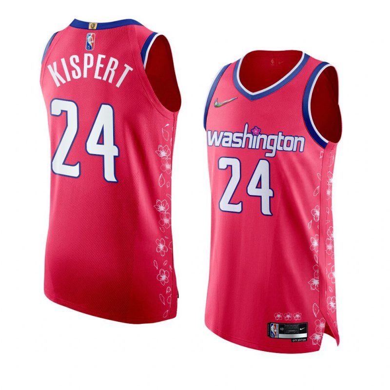 corey kispert pink cherry blossom city edition jersey