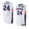 corey kispert retro jersey march madness final four white