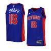 cory joseph pistonsjersey 2022 23icon edition blueswingman