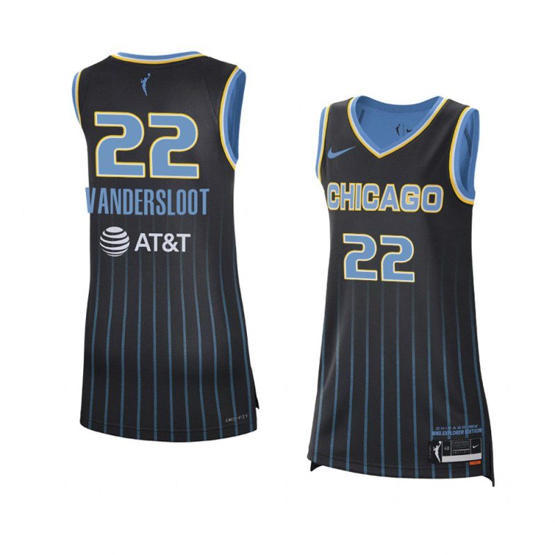 courtney vandersloot jersey explorer edition black 2021