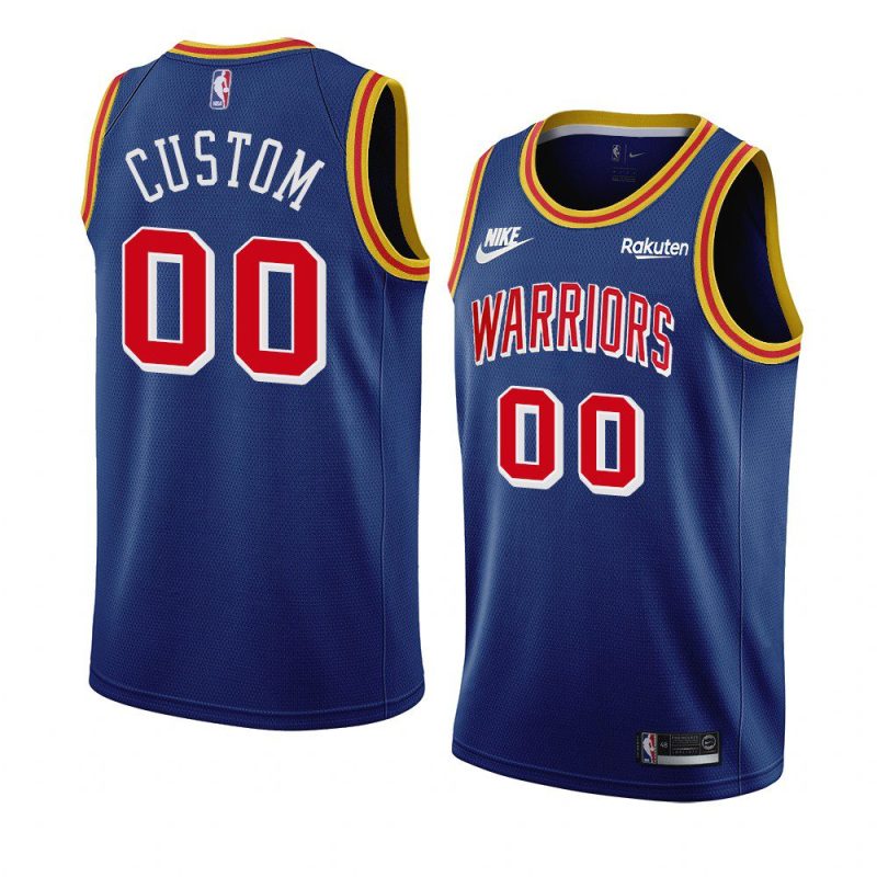 custom 75th anniversary jersey classic edition blue