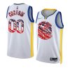 custom america jersey 2022 4th of july white