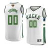 custom association edition jersey 2021 nba finals white