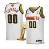 custom association jersey 2023 nba finals champions white