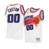 custom authentic hardwood classics jersey white