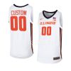 custom basketball jersey home white 2022 23