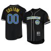 custom black baseball shirt jersey