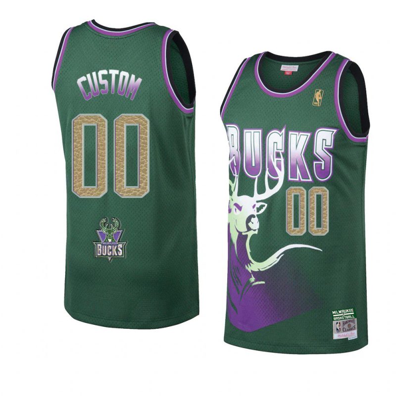 custom buckskins limited jersey hardwood classics green 2021