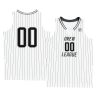 custom drew league basketball whitejersey white